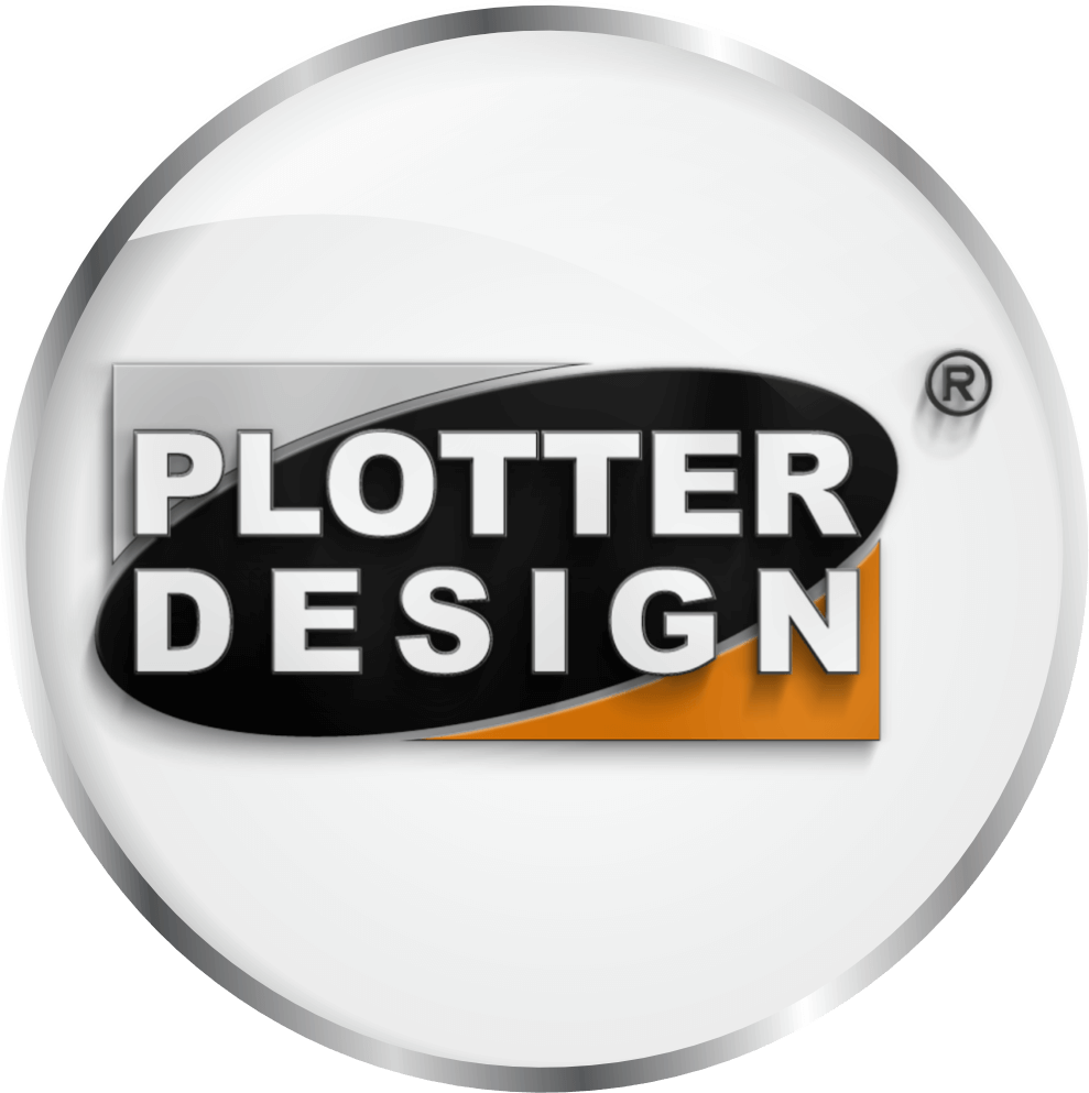 plotter design logo cu cerc color